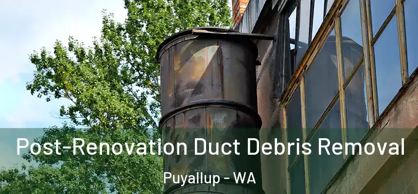  Post-Renovation Duct Debris Removal Puyallup - WA